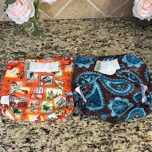 NWT Bumkins AIO Cloth Diapers All-in-Ones Large
